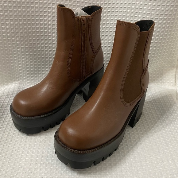 NWOBox Jeffrey Campbell Preston Platform Ankle Boots - Picture 3 of 8